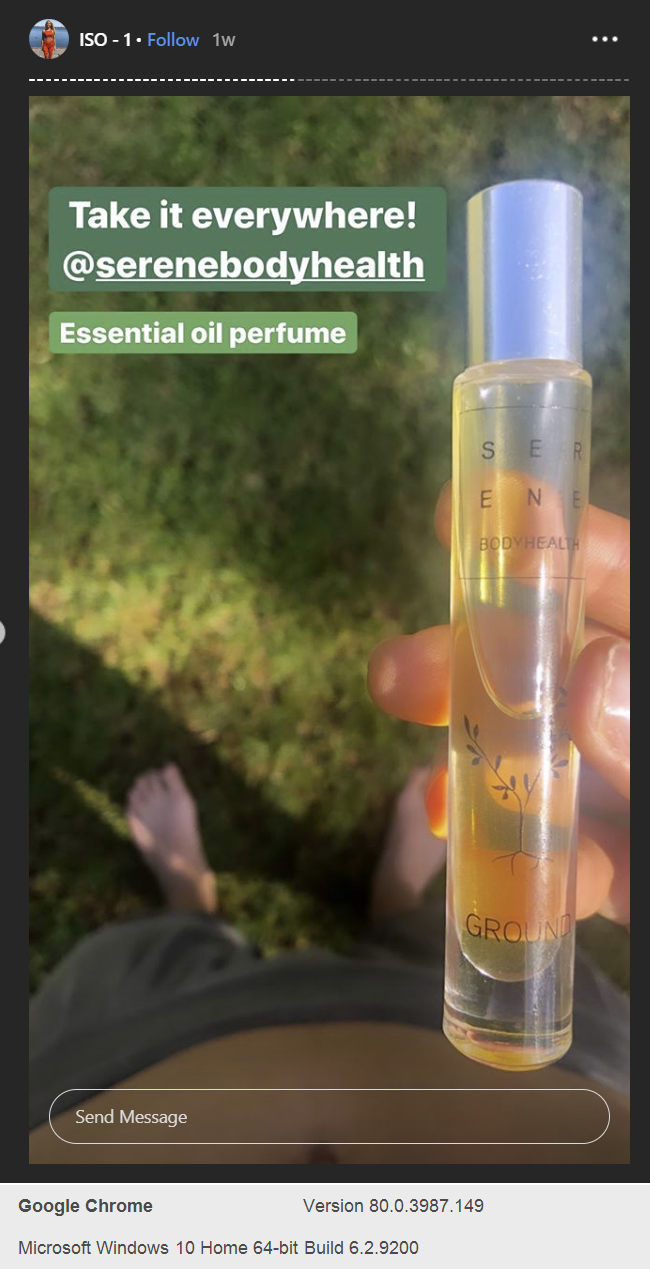 Natural Perfume Oil Sydney